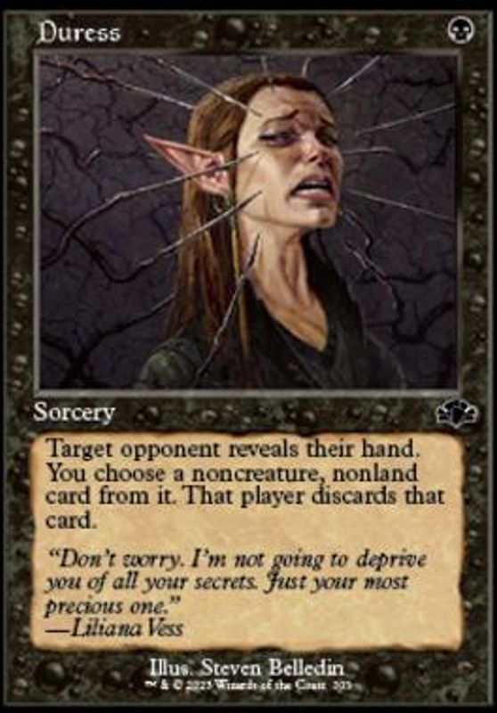 Duress (Retro Frame) (foil)