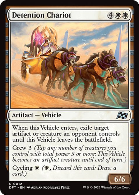 Hovedbilde Detention Chariot