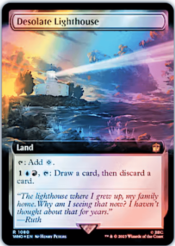 Desolate Lighthouse (1080 - Surge Foil - Extended Art)