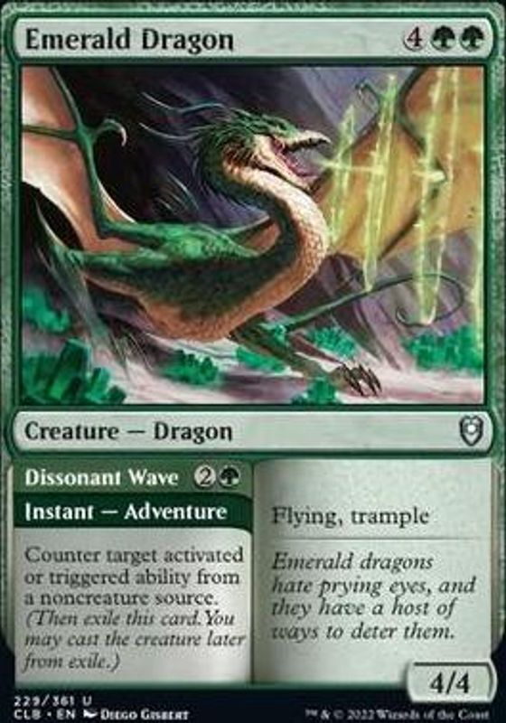Emerald Dragon (foil)