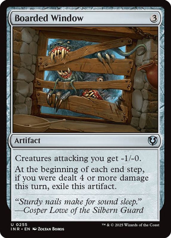 Boarded Window (Foil)