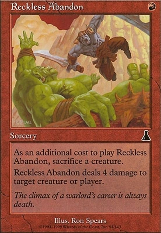 Reckless Abandon