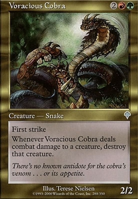 Voracious Cobra (Foil)