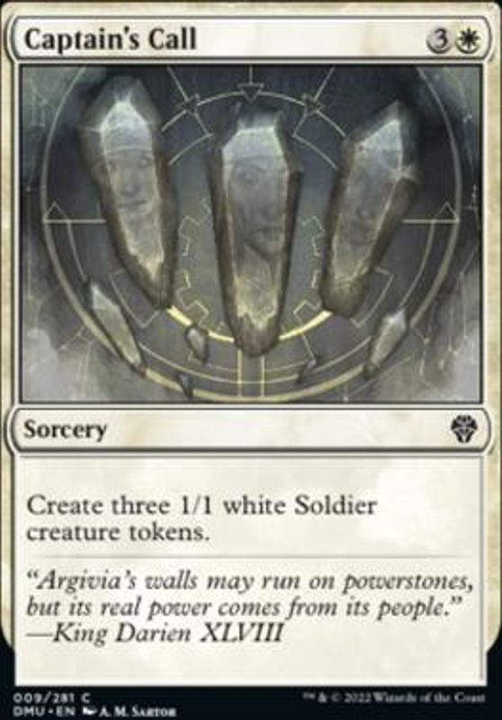 Captain's Call (foil)