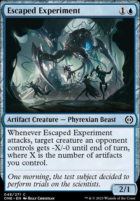Hovedbilde Escaped Experiment (foil)