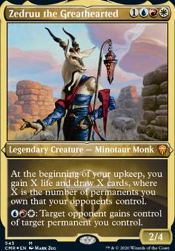Zedruu the Greathearted (Foil-Etched)