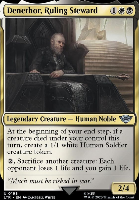 Denethor, Ruling Steward