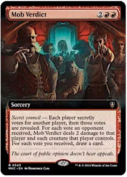 Hovedbilde Mob Verdict (Extended Art)