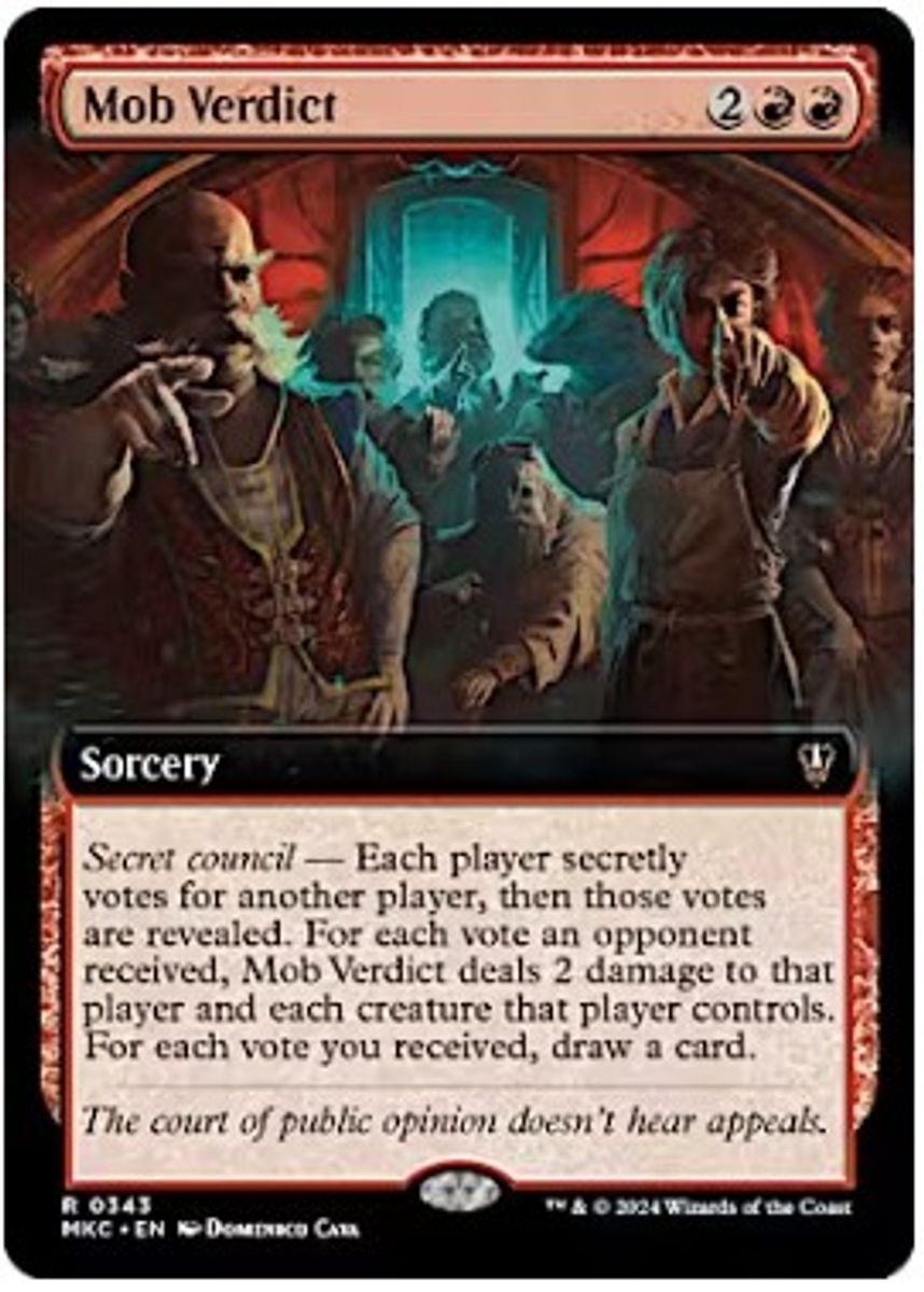 Mob Verdict (Extended Art)