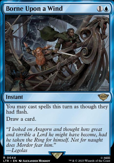 Hovedbilde Borne Upon a Wind (foil)