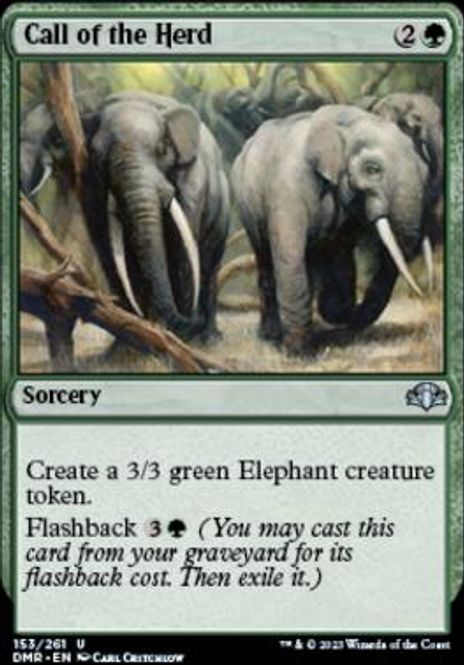 Hovedbilde Call of the Herd (foil)