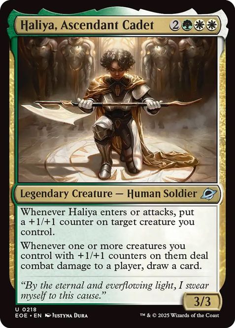 Hovedbilde Haliya, Ascendant Cadet
