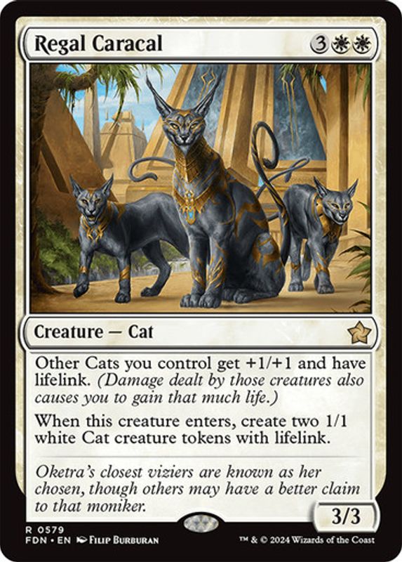 Regal Caracal (Foil)