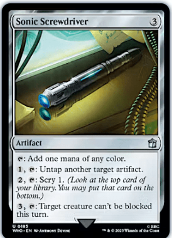 Sonic Screwdriver (0185)