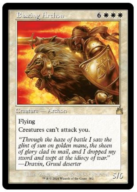 Hovedbilde Blazing Archon (Retro Frame)