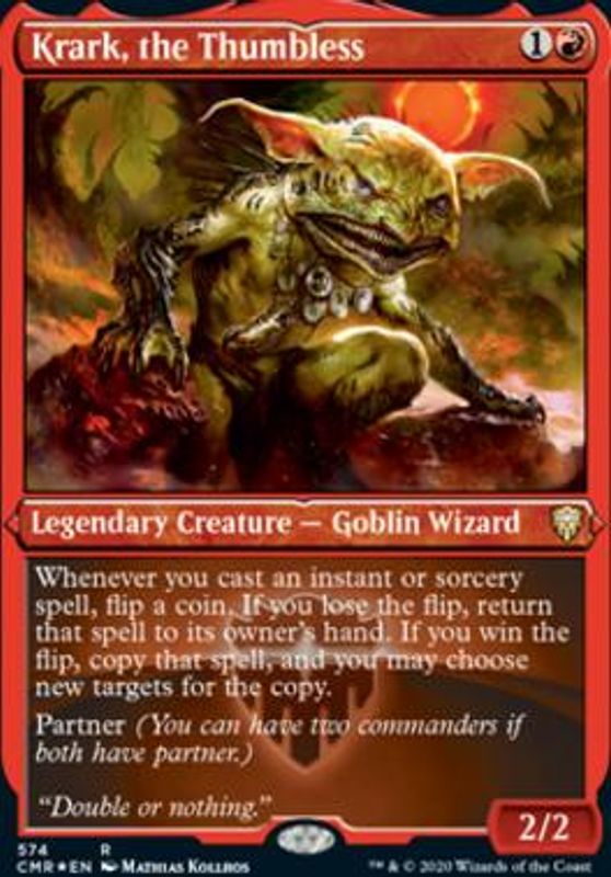 Krark, the Thumbless (Foil-Etched)
