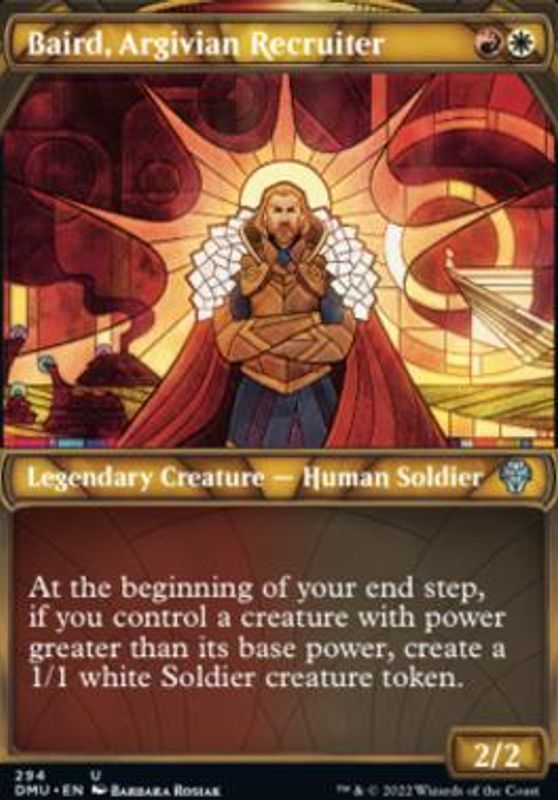 Baird, Argivian Recruiter (Showcase)