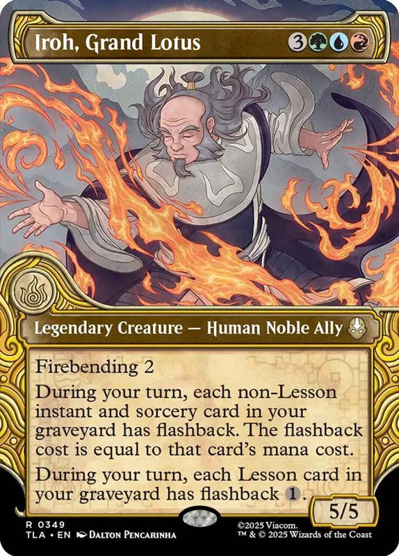 Iroh, Grand Lotus (Showcase) (Foil)