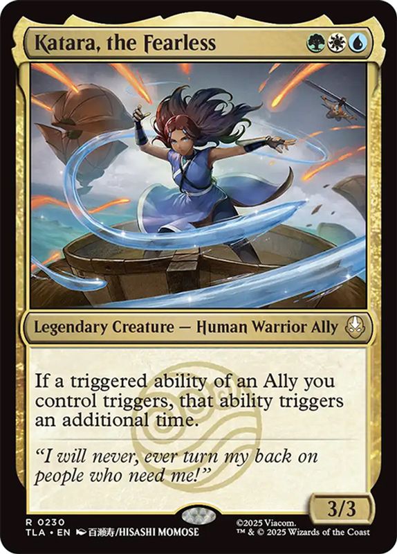 Katara, the Fearless (Foil)