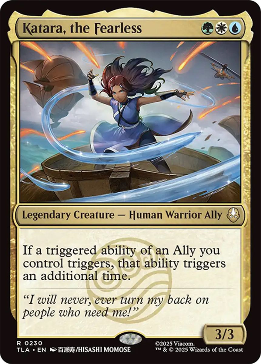 Katara, the Fearless (Foil)