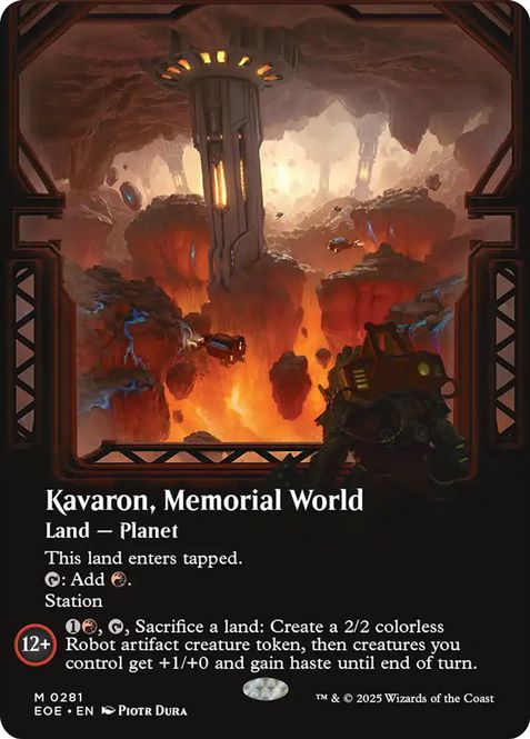 Hovedbilde Kavaron, Memorial World ...