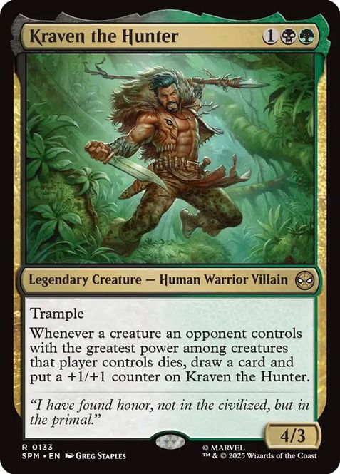 Hovedbilde Kraven the Hunter (Foil)