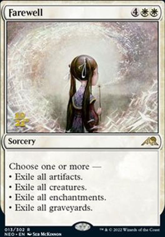 Farewell (Prerelease Foil)