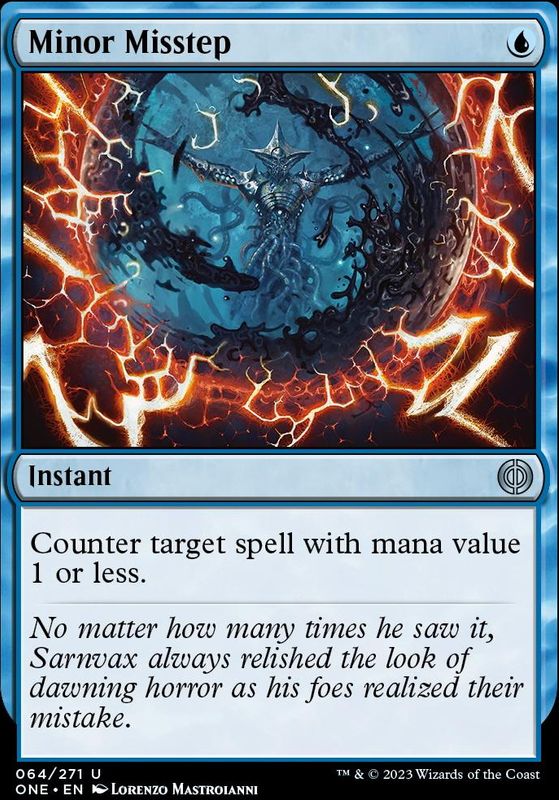 Minor Misstep (foil)