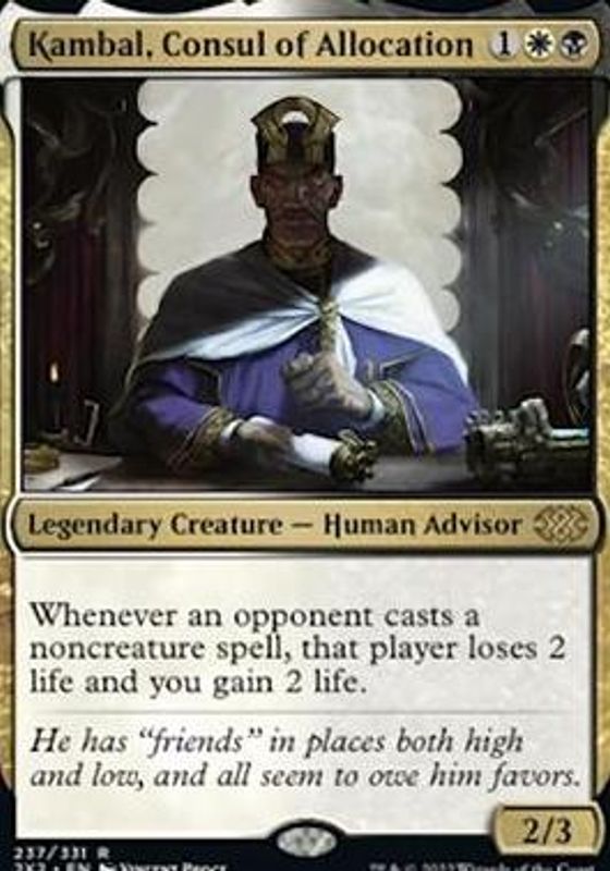 Kambal, Consul of Allocation (foil)