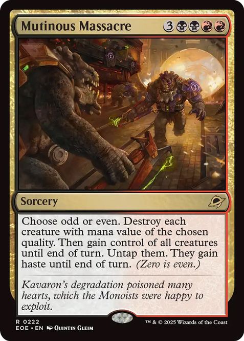 Hovedbilde Mutinous Massacre