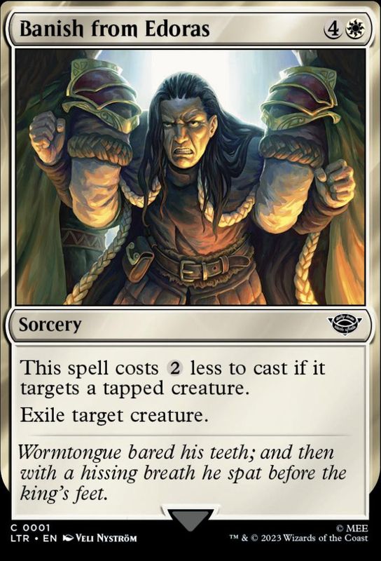 Banish from Edoras (foil)