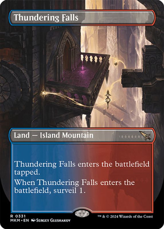 Thundering Falls (Borderless) (Foil)