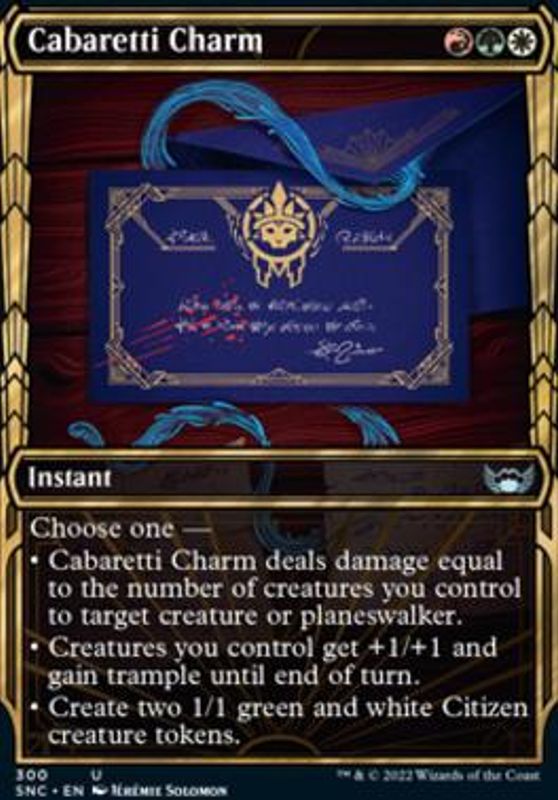 Cabaretti Charm (Showcase)