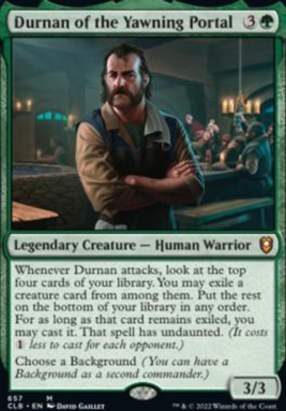 Durnan of the Yawning Portal (foil)