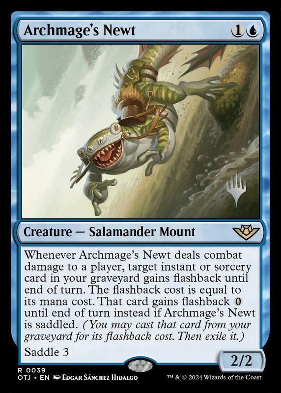 Archmage's Newt (Promo Pack) (Foil)