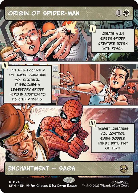 Origin of Spider-Man (Showcase) (Foil)