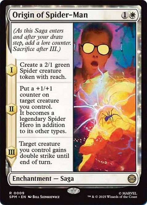 Hovedbilde Origin of Spider-Man (Foil)