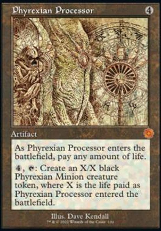 Phyrexian Processor (Schematic Art)