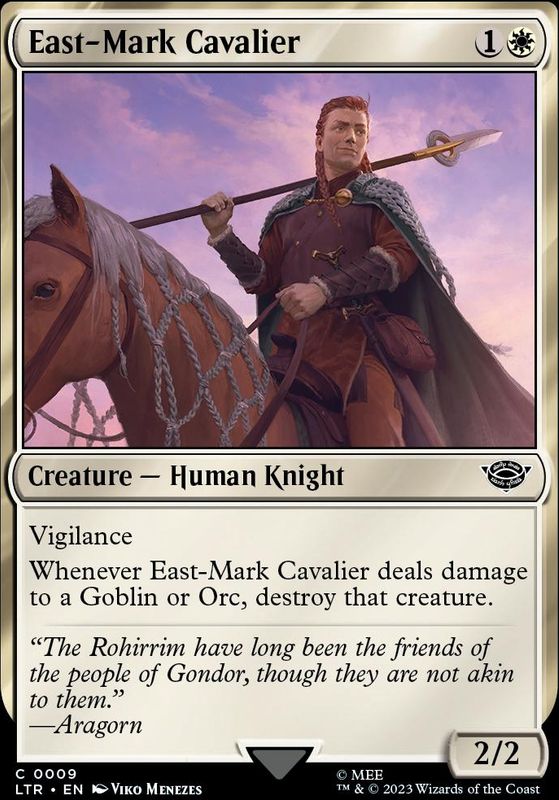 East-Mark Cavalier (foil)