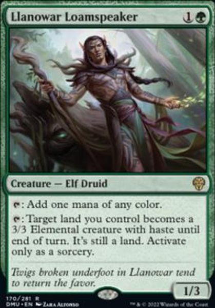 Hovedbilde Llanowar Loamspeaker (foil)