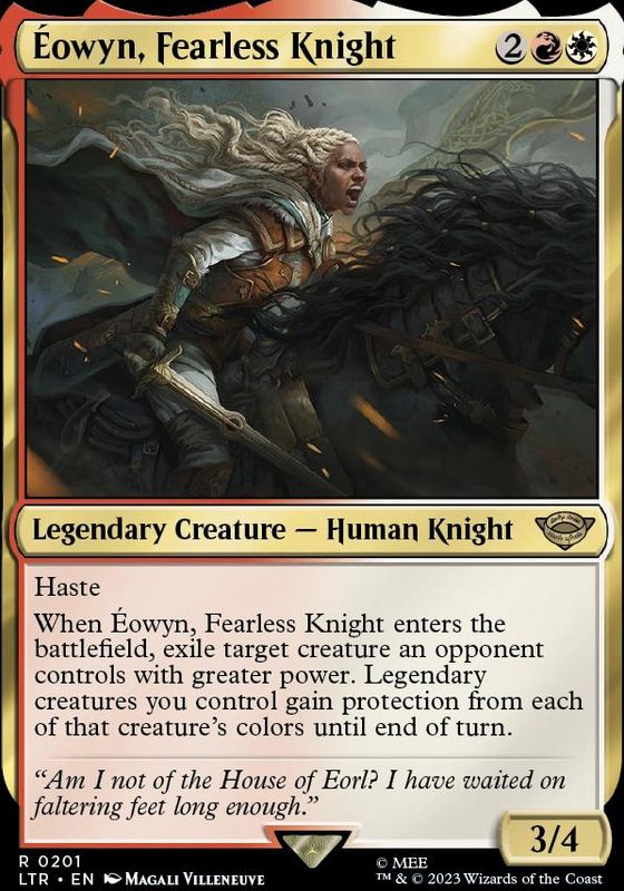 Eowyn, Fearless Knight (foil)