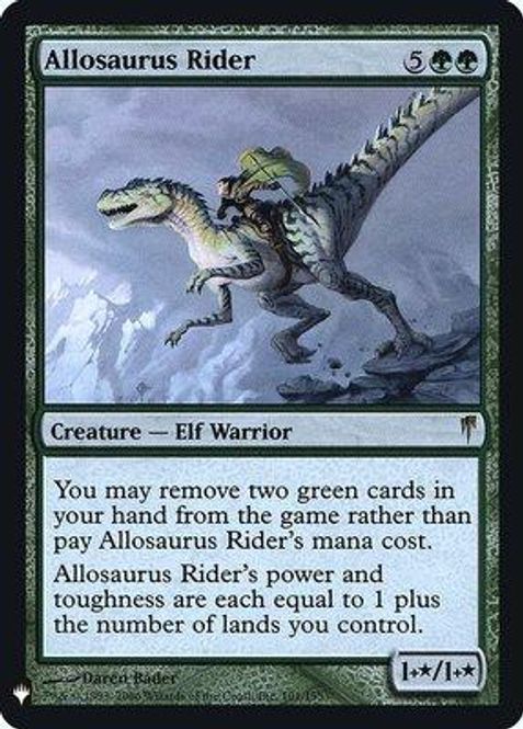 Hovedbilde Allosaurus Rider (Foil)
