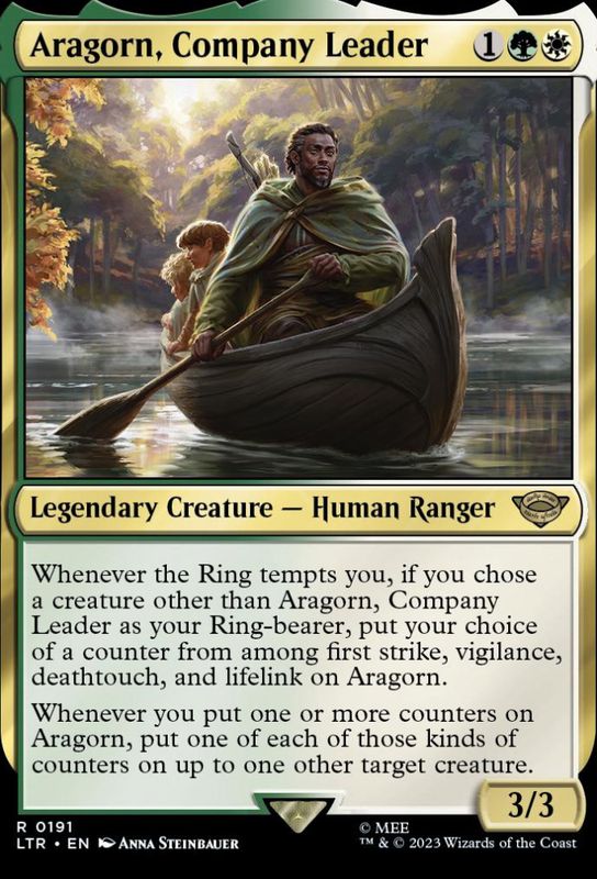 Aragorn, Company Leader