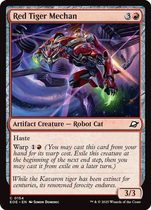 Red Tiger Mechan