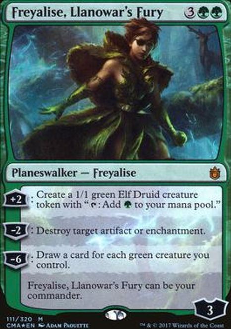 Hovedbilde Freyalise, Llanowar's Fury ...