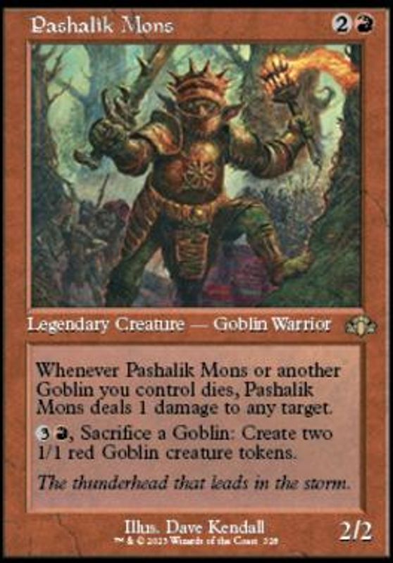 Pashalik Mons (Retro Frame) (foil)
