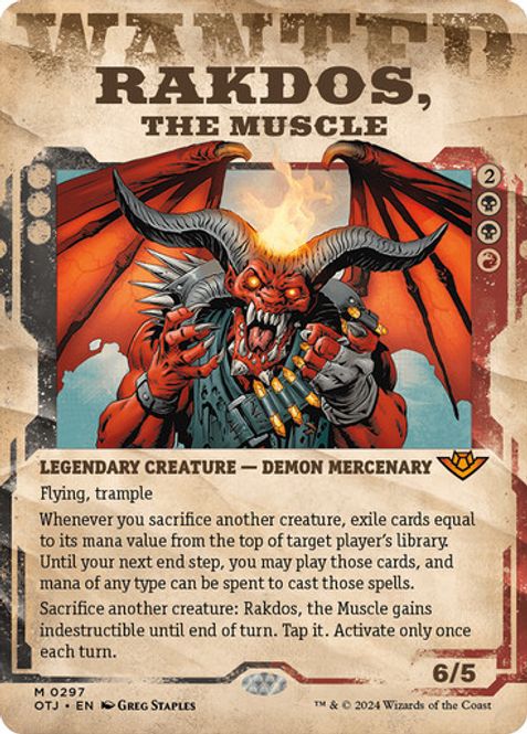 Hovedbilde Rakdos, the Muscle (Showcase)