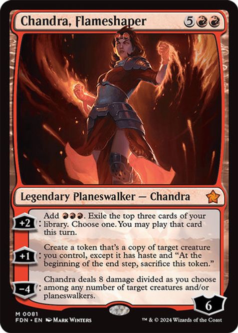 Hovedbilde Chandra, Flameshaper