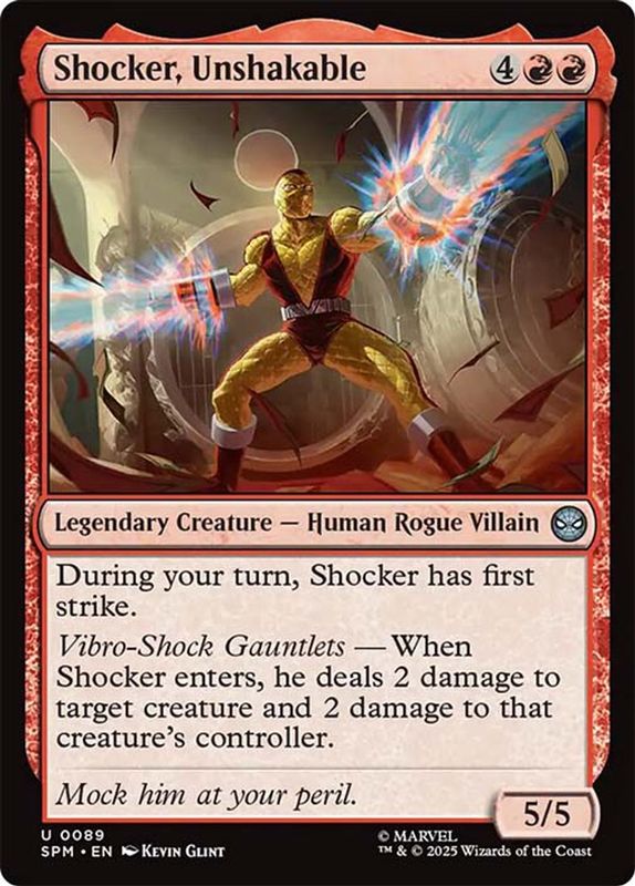 Shocker, Unshakable (Foil)