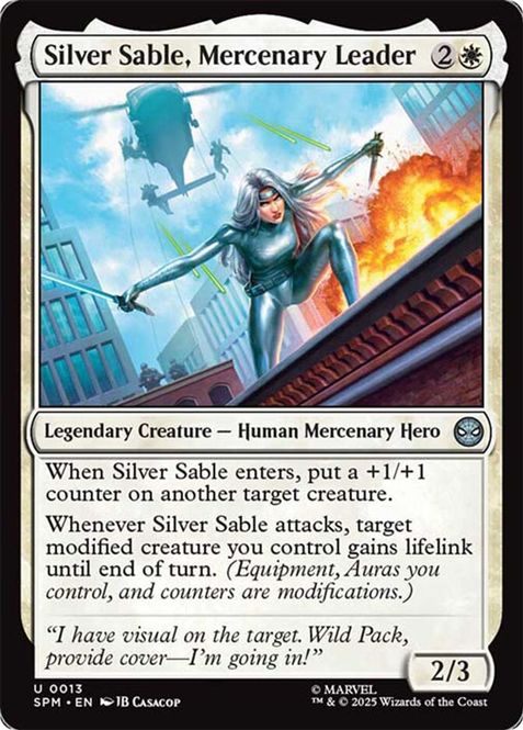 Hovedbilde Silver Sable, Mercenary ...